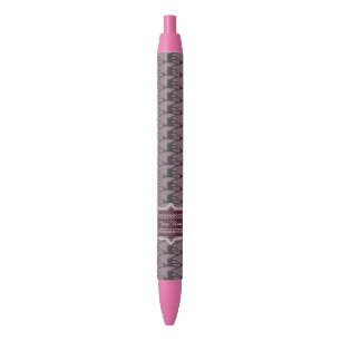 Purple Violet Deer Personalized Name   V1 Pen
