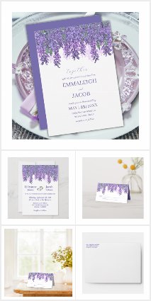 Purple Violet Lavender Wisteria