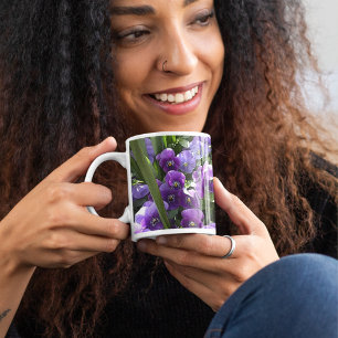 Purple Violets Coffee Mug