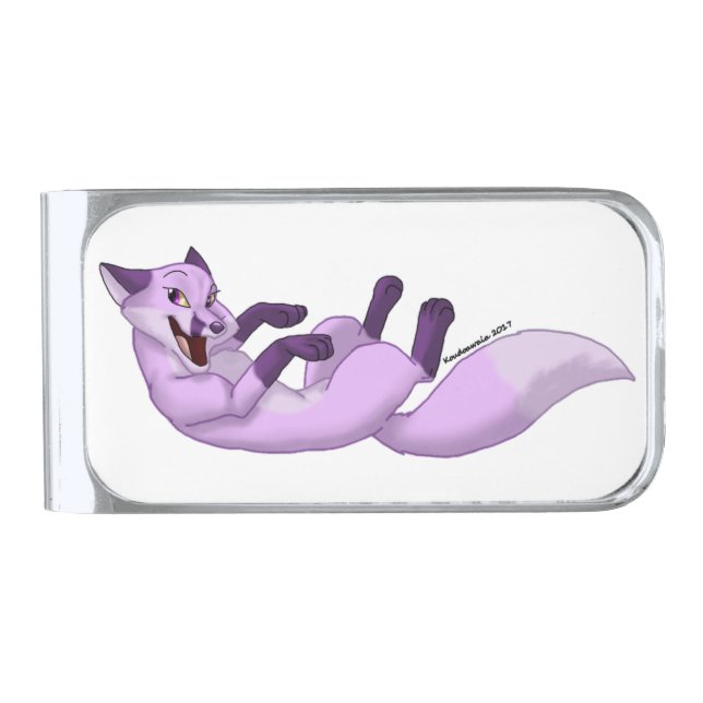 Purple Vixen Money Clip (Front)