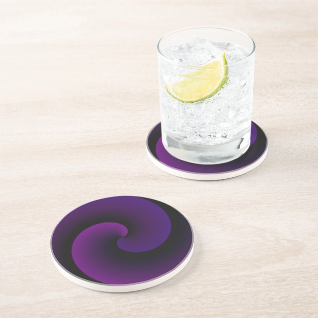 Purple Vortex Coaster (Side)