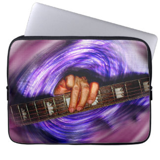 Purple Vortex Electronics Bag
