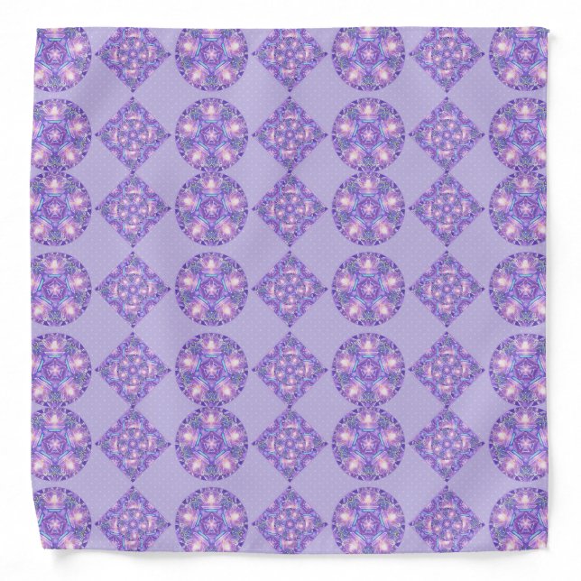 Purple W1 Bandana (Front)