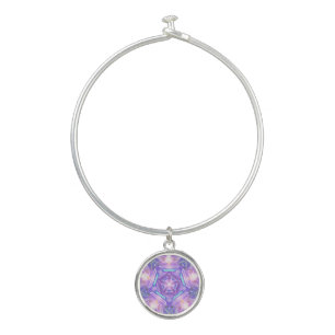 Purple W1 Bangle Bracelet