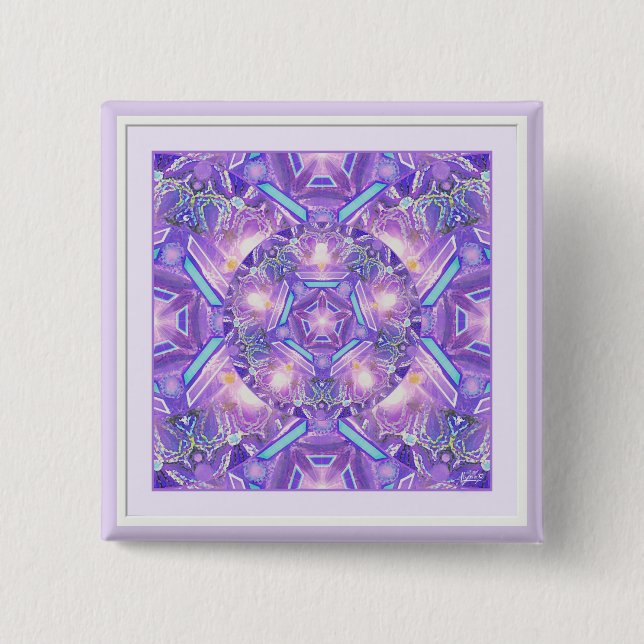 Purple W1 Button (Front)