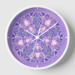 Purple W1 Clock