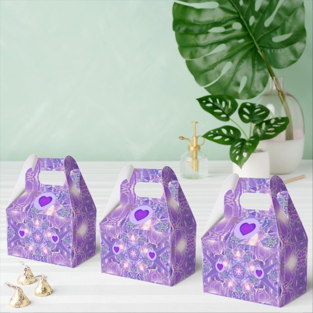 Purple W1 Favor Boxes (Multiple)