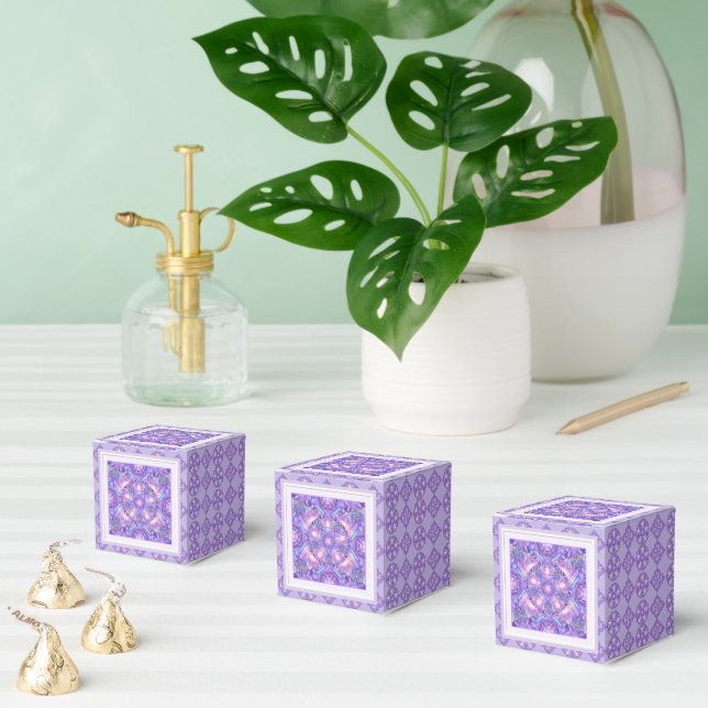 Purple W1 Favor Boxes (Multiple)
