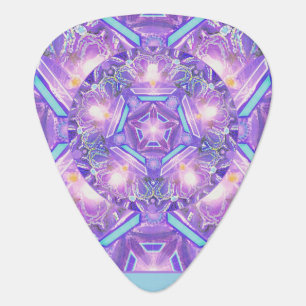 Purple W1 Guitar Pick