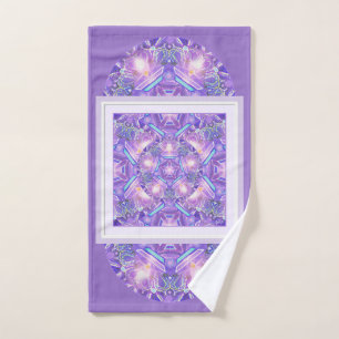 Purple W1 Hand Towel