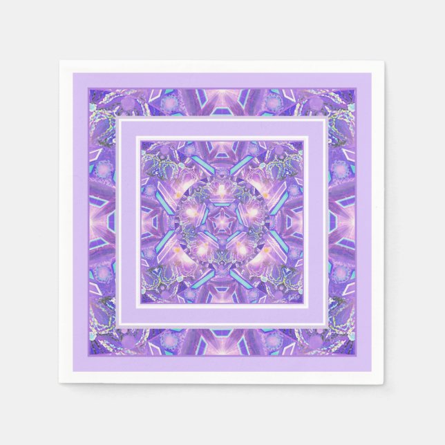 Purple W1 Napkins (Front)