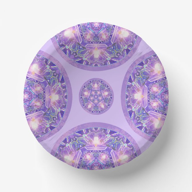 Purple W1 Paper Bowls (Front)