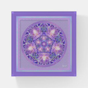 Purple W1 Paperweight
