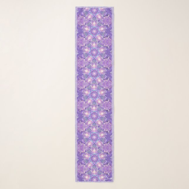 Purple W1 Scarf (Front)