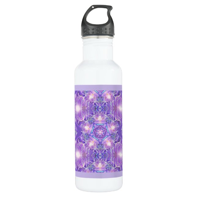 Purple W1 Stainless Steel Water Bottle (Front)