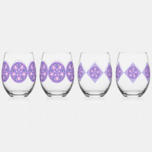 Purple W1 Stemless Wine Glass