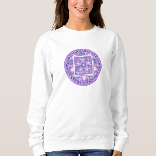 Purple W1 Sweatshirt (Front)