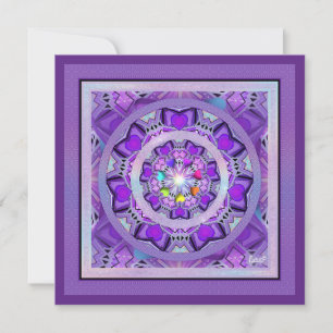 Purple W2 blank card