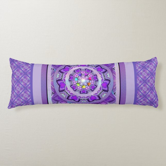 Purple W2 Body Pillow (Front)
