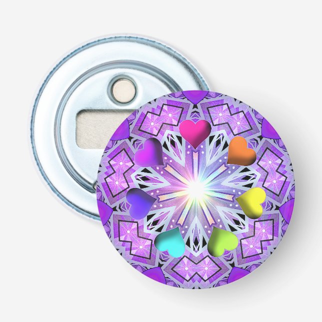 Purple W2 Bottle Opener (Front)