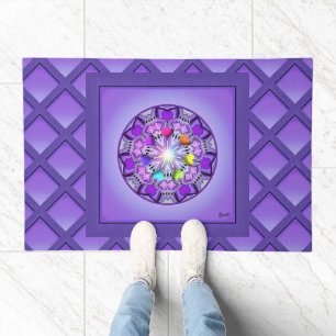 Purple W2 Doormat