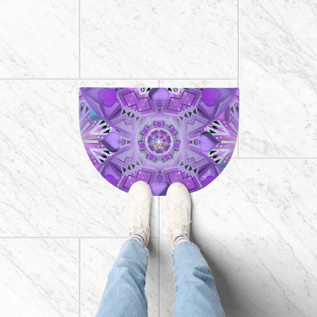 Purple W2 Doormat (Indoor)