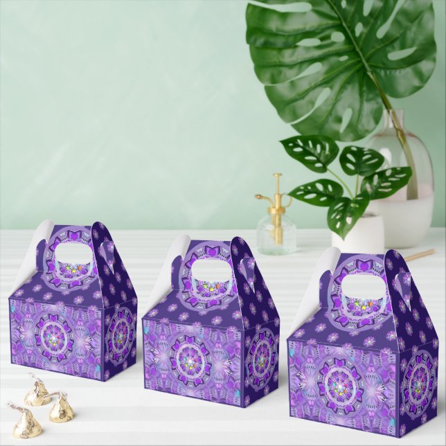 Purple W2 Favor Boxes (Multiple)