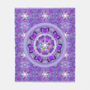 Purple W2 Fleece Blanket