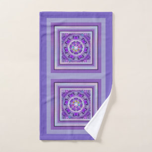 Purple W2 Hand Towel