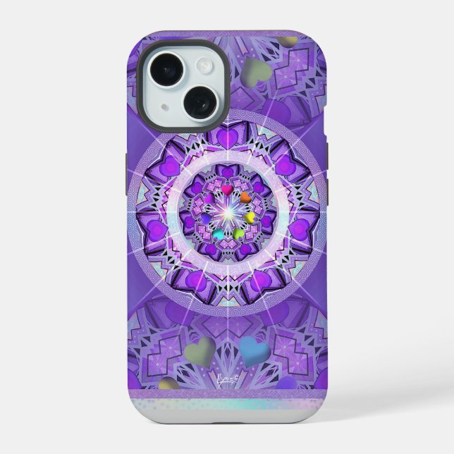 Purple W2 Iphone Case (Back)