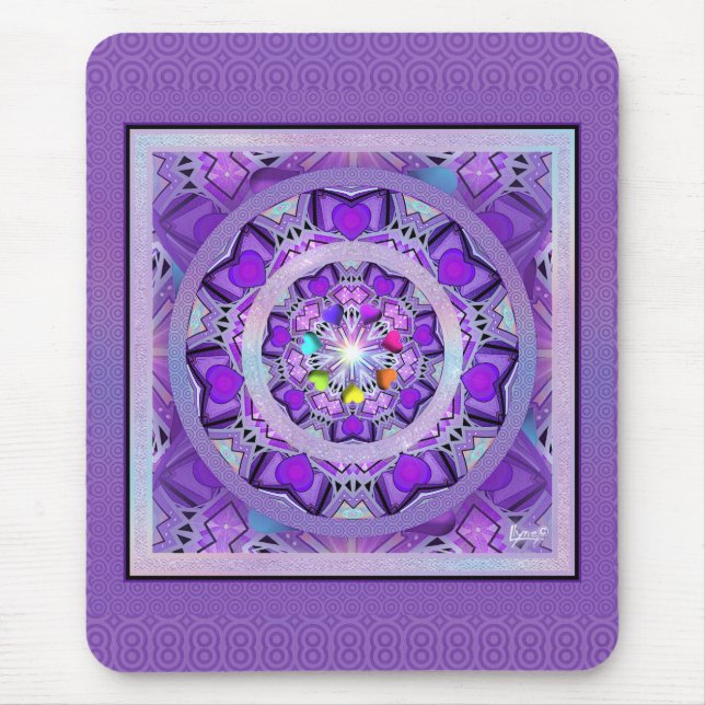 Purple W2 Mouse Pad (Front)