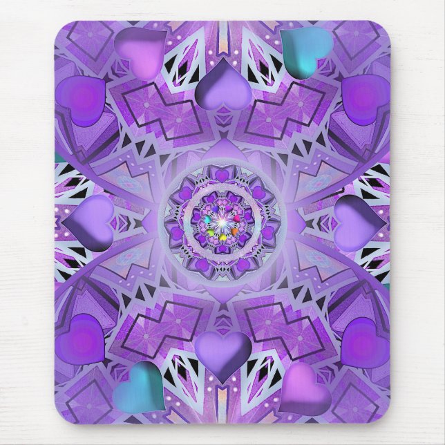 Purple W2 Mouse Pad (Front)