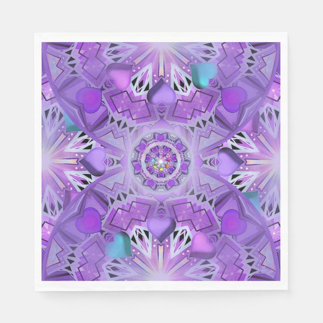 Purple W2 Napkins (Front)