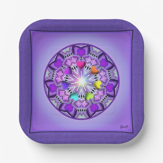 Purple W2 Paper Plates (Front)