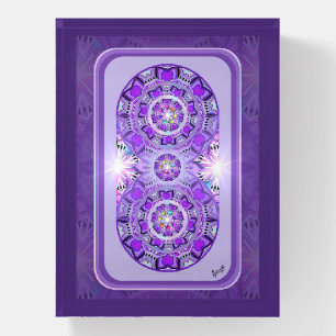 Purple W2 Paperweight