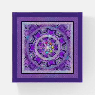 Purple W2 Paperweight