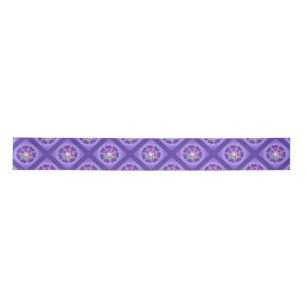 Purple W2 Satin Ribbon