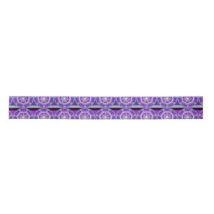 Purple W2 Satin Ribbon