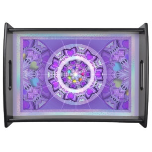 Purple W2 Serving Tray