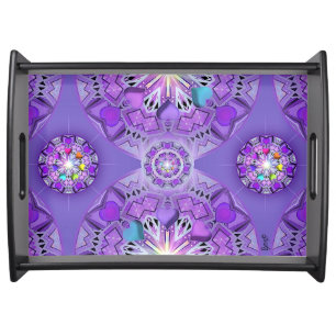 Purple W2 Serving Tray