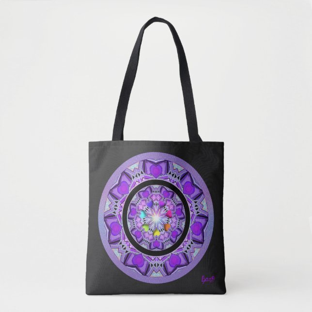 Purple W2 Tote Bag (Front)