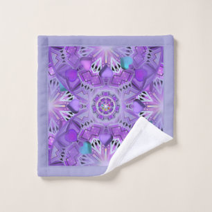 Purple W2 Wash Cloth