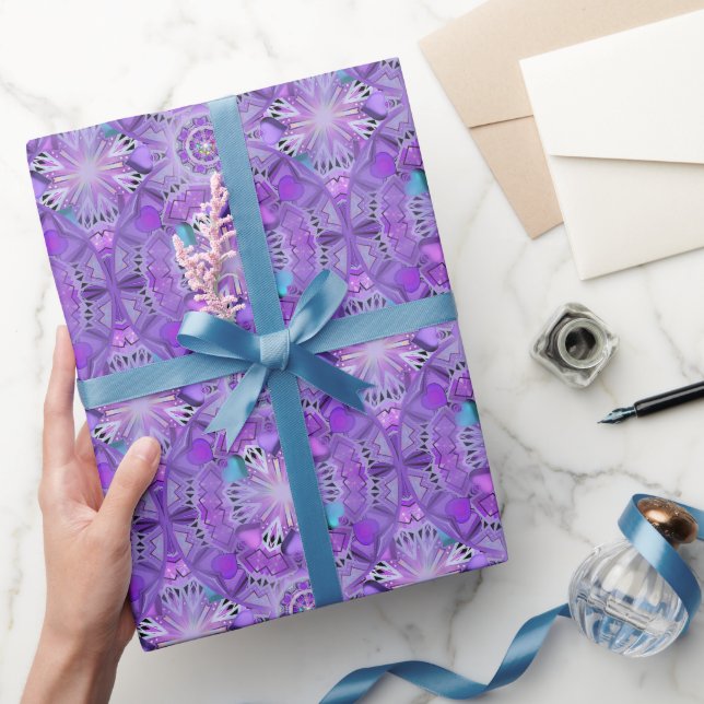 Purple W2 Wrapping Paper (Gifting)