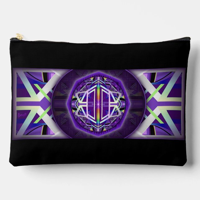 purple w3 accessory pouch (Front)