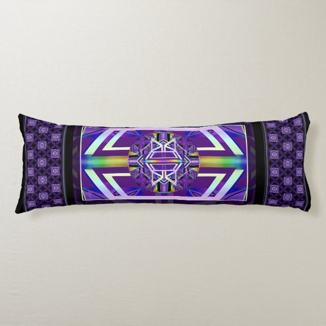 Purple W3 Body Pillow (Front)