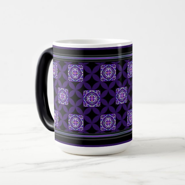 Purple W3 Color Morph Mug (Front Left)