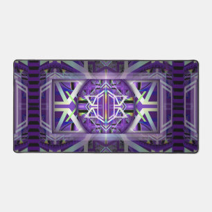 purple W3 Desk Mat