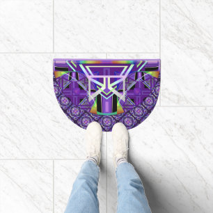 Purple W3 Doormat