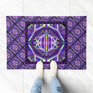 Purple W3 Doormat