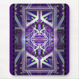 Purple W3 Mouse Pad